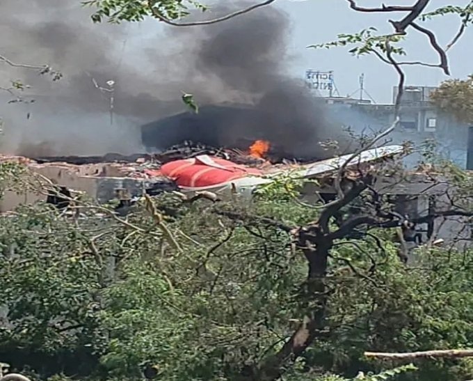 Gujarat Plane Crash