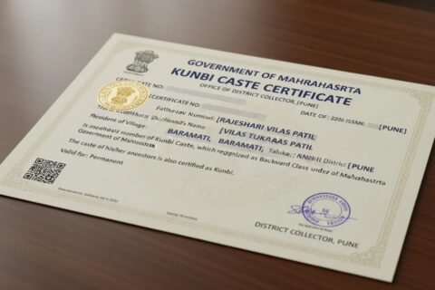 Maratha-Kunbi Certificate