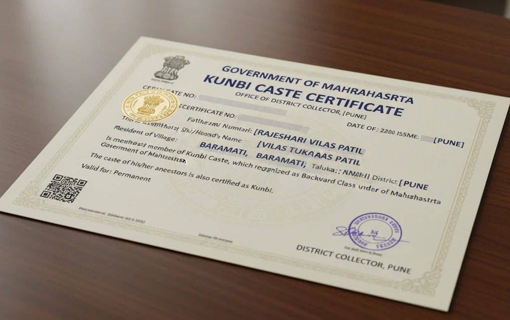 Maratha-Kunbi Certificate